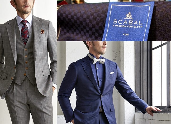 生地の美しさと着心地の良さを追求する『SCABAL -スキャバル- 』の