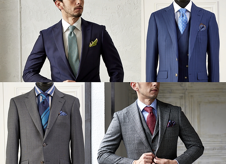 イタリアとイギリスブリティッシュのスーツスタイルの違いと特徴