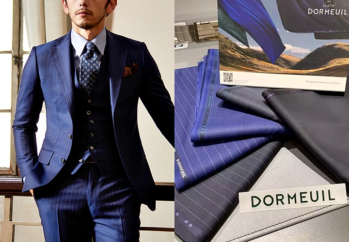 こだわりのスーツを1年中楽しめる、DORMEUIL -ドーメル- 『AMADEUS 365