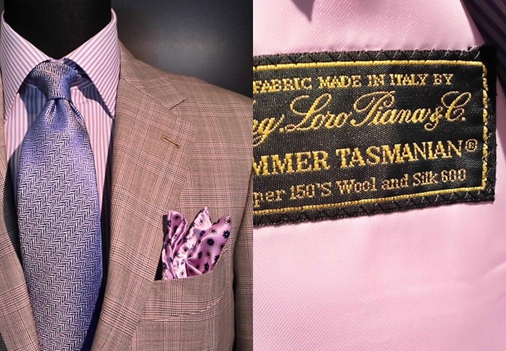 夏用・冬用ともに最高品質！ Loro Piana -ロロ・ピアーナ-『TASMANIAN