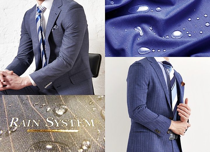ジメジメとした梅雨の時期 雨の日のスーツの着こなし オススメ生地ブランド4選 Enjoy Order Magazine
