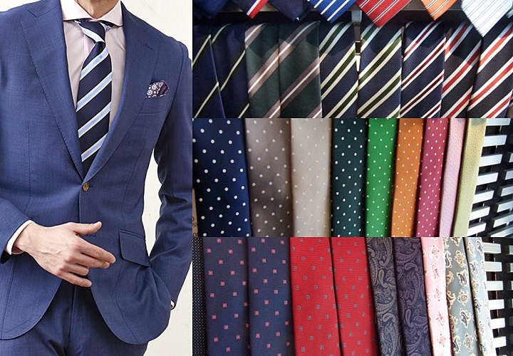 ストライプ柄ネクタイの種類とスーツ着こなしまとめ – ENJOY ORDER 