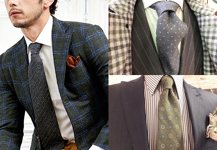 スーツがグッとお洒落に ネクタイの素材と合わせ方 Enjoy Order Magazine