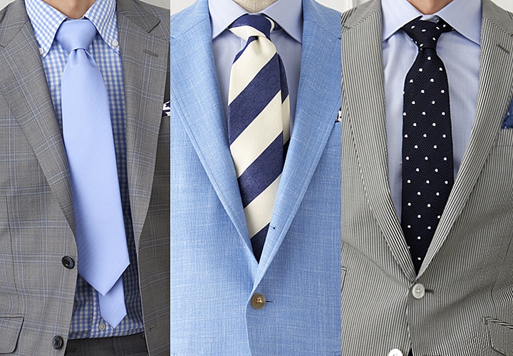 スーツがグッとお洒落に ネクタイの素材と合わせ方 Enjoy Order Magazine