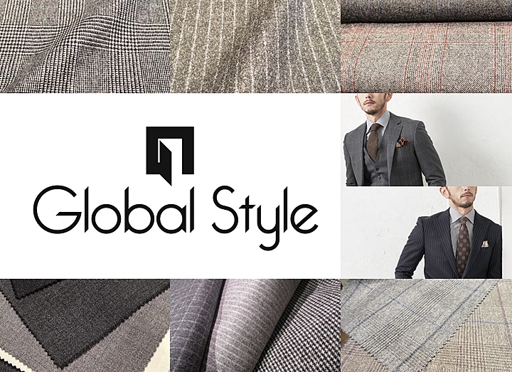 2017年11月】「グローバルスタイル」グレー×フランネルの人気スーツ 