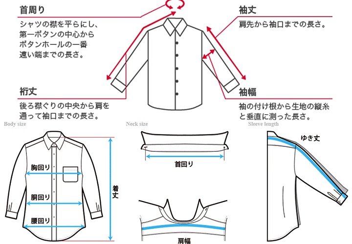 自分に合ったワイシャツのサイズの選び方と正確な測り方 Enjoy Order Magazine