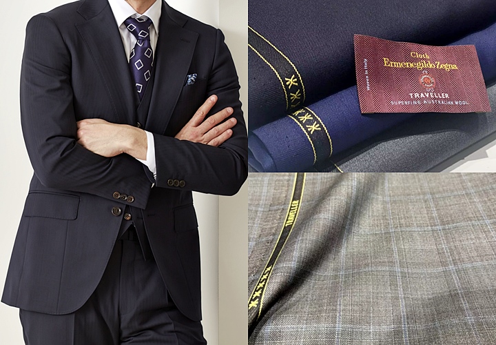 Cloth Ermenegildo Zegna -TRAVELLER-トラベラー』ハンガー1つでスーツ 