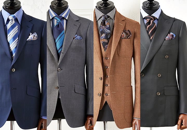スーツの色や柄の与えるイメージとは～誰でも印象度がアップする選び方