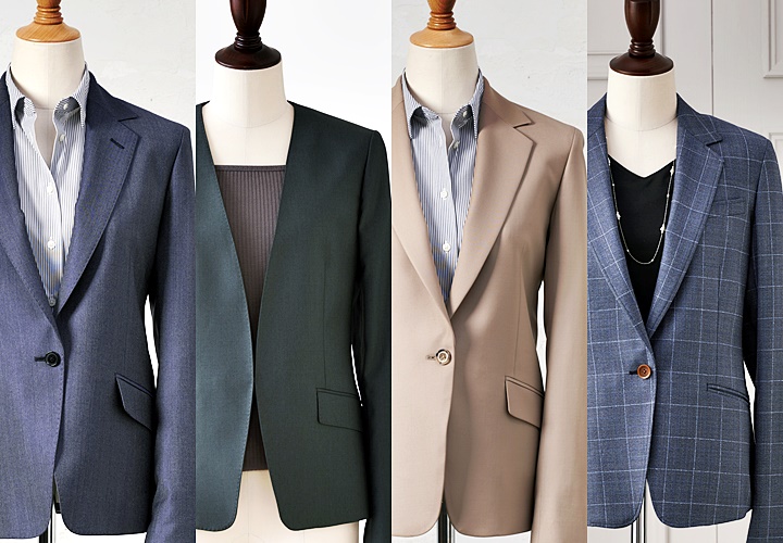 スーツの色や柄の与えるイメージとは 誰でも印象度がアップする選び方 レディース版 Enjoy Order Magazine Ladies
