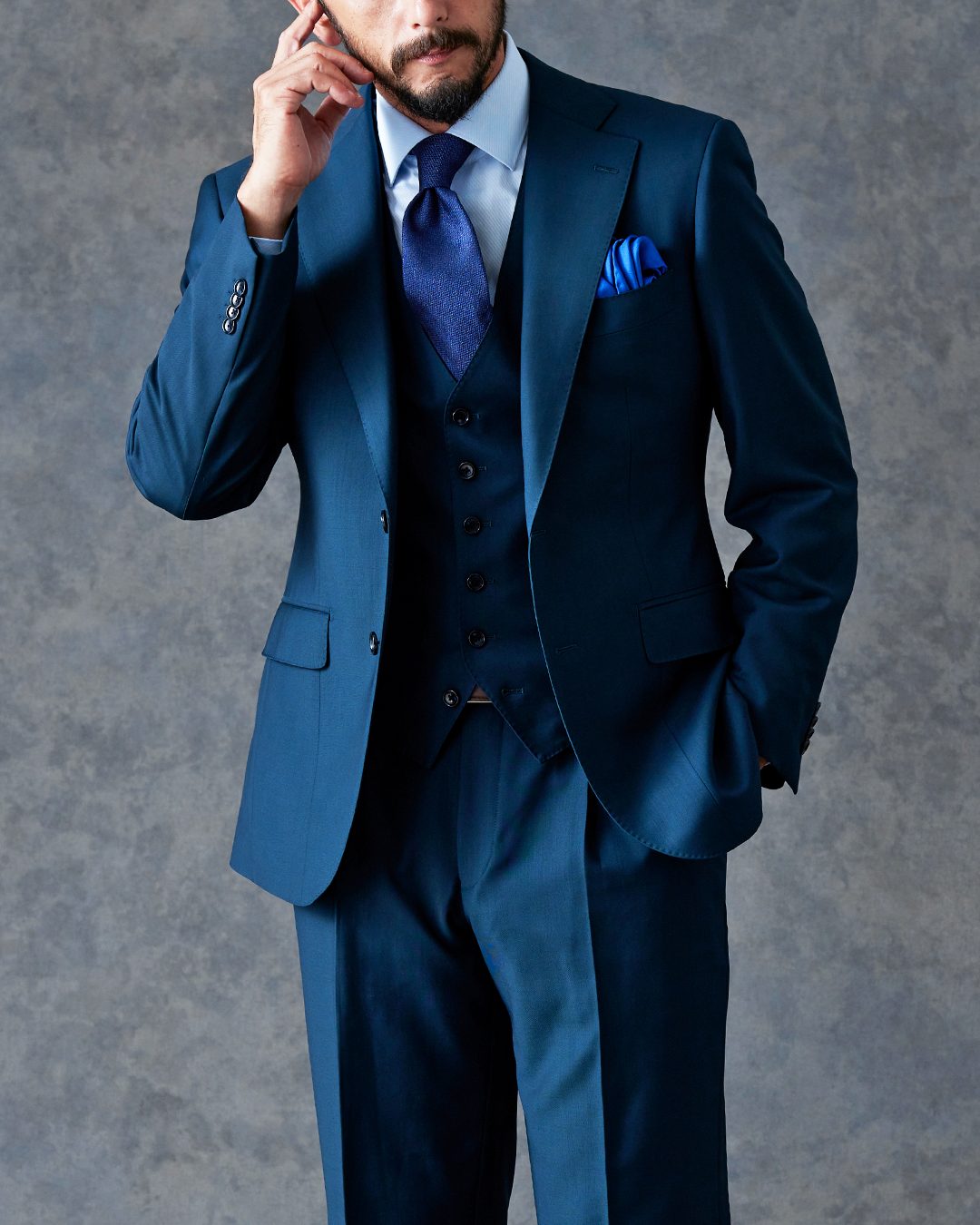 グローバルスタイル　メンズ　オーダースーツ サイズ感抜群で1着2万円台から？オーダースーツ専門店