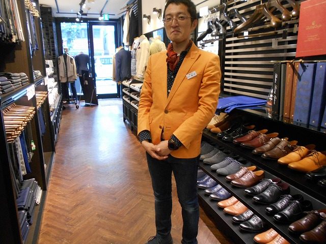 鮮やかオレンジジャケット 【東京・神田中央通り店】｜オーダースーツ
