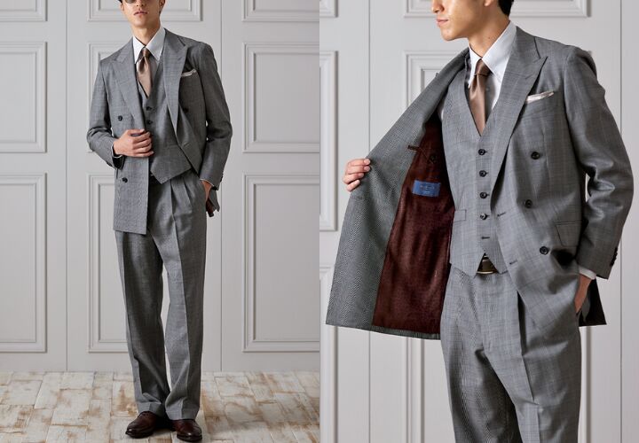 高級イタリア生地 GUABELLO美品 定価15万 オーダー A5 M〜L GUABELLO 2024SS｜オーダースーツならGlobal Style（グローバルスタイル）