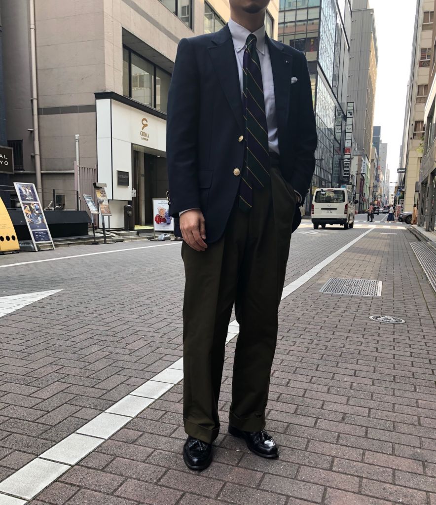 OFF用パンツも作れます【銀座本店・本館】｜オーダースーツならGlobal