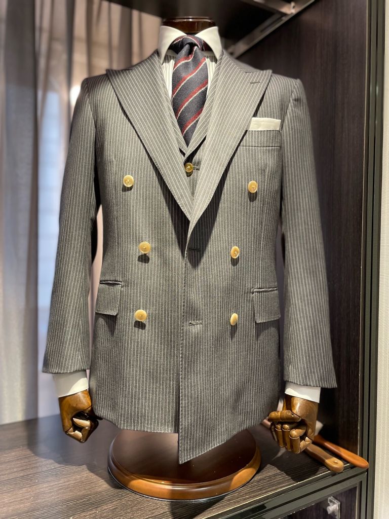 ホワイト ダブルブレストスーツ メンズダブルスーツ ダブルブレスト SU0021 | R-Base