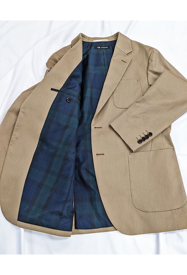 オーダー生地見本33 ベージュスーツ・無地のコーディネート（SET UP FABRIC