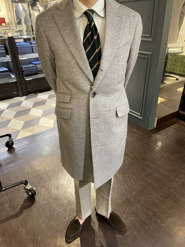 チェスターコート🧥【大阪本町店】｜オーダースーツならGlobal Style