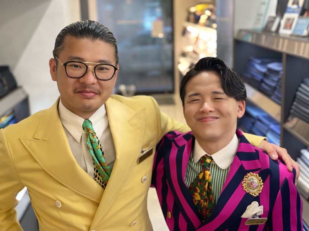 GINZA GLOBAL Style 銀座グローバルスタイル オーダースーツ 東と西のファンタジスタ夢のコラボ【銀座新本店】｜オーダースーツなら
