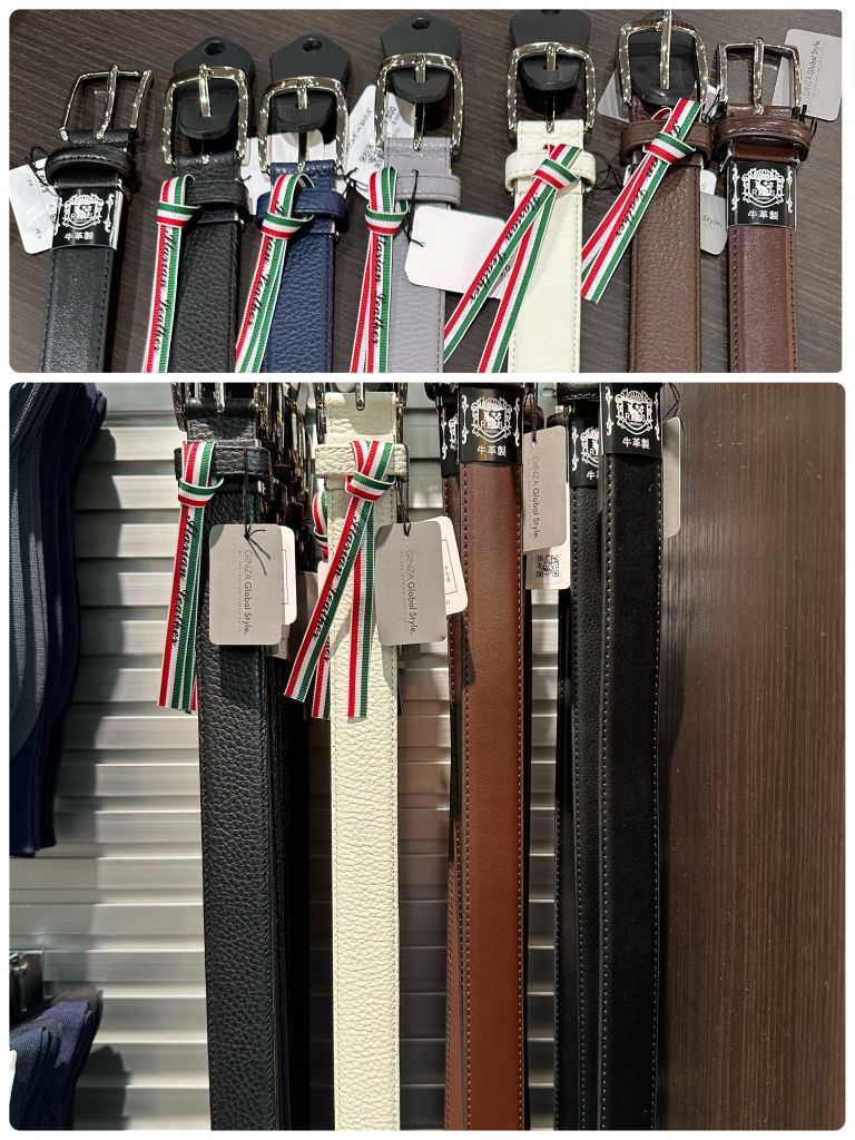 ベルト入荷！【静岡呉服町店】｜オーダースーツならGlobal Style