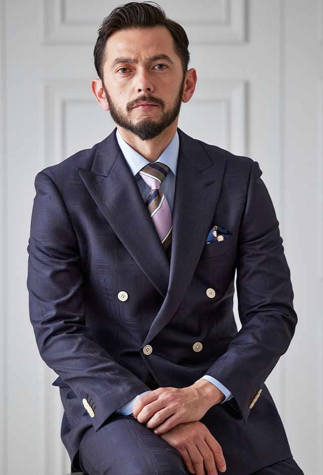 その他スーツ・チェックのコーディネート（REDA）｜3-718060-3