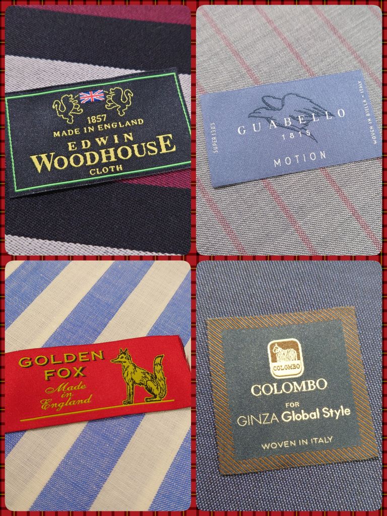 ブランド種類♬オシャレ・かわいいタグ紹介【新宿南口店】|オーダースーツならGlobal Style(グローバルスタイル)