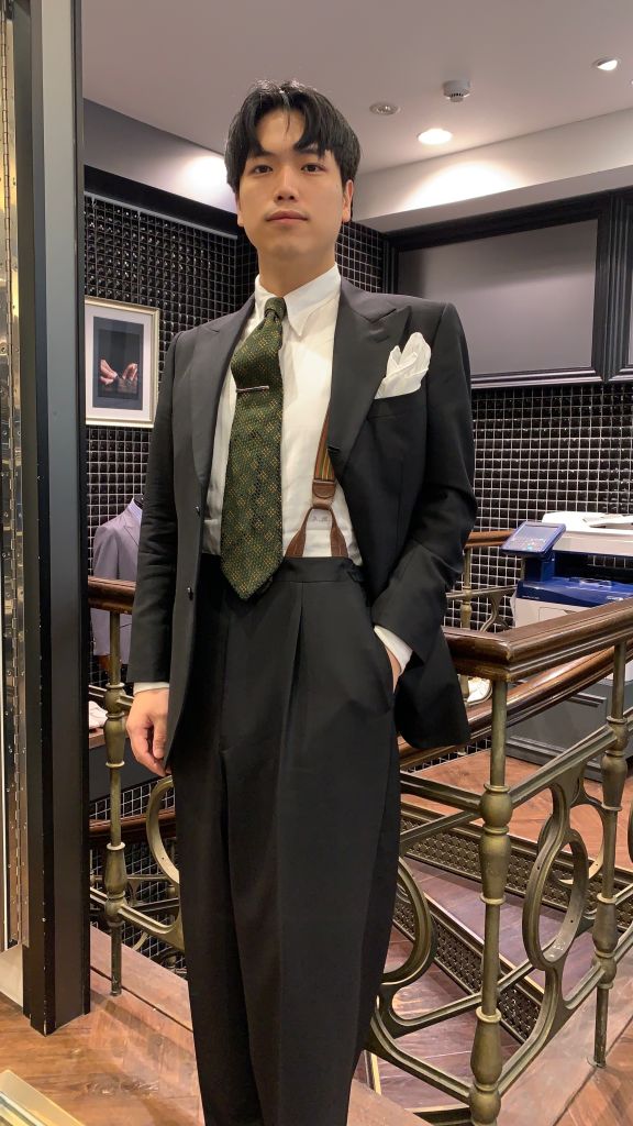 【銀座本店新館】今日の装い【上下背広】|オーダースーツならGlobal Style(グローバルスタイル)