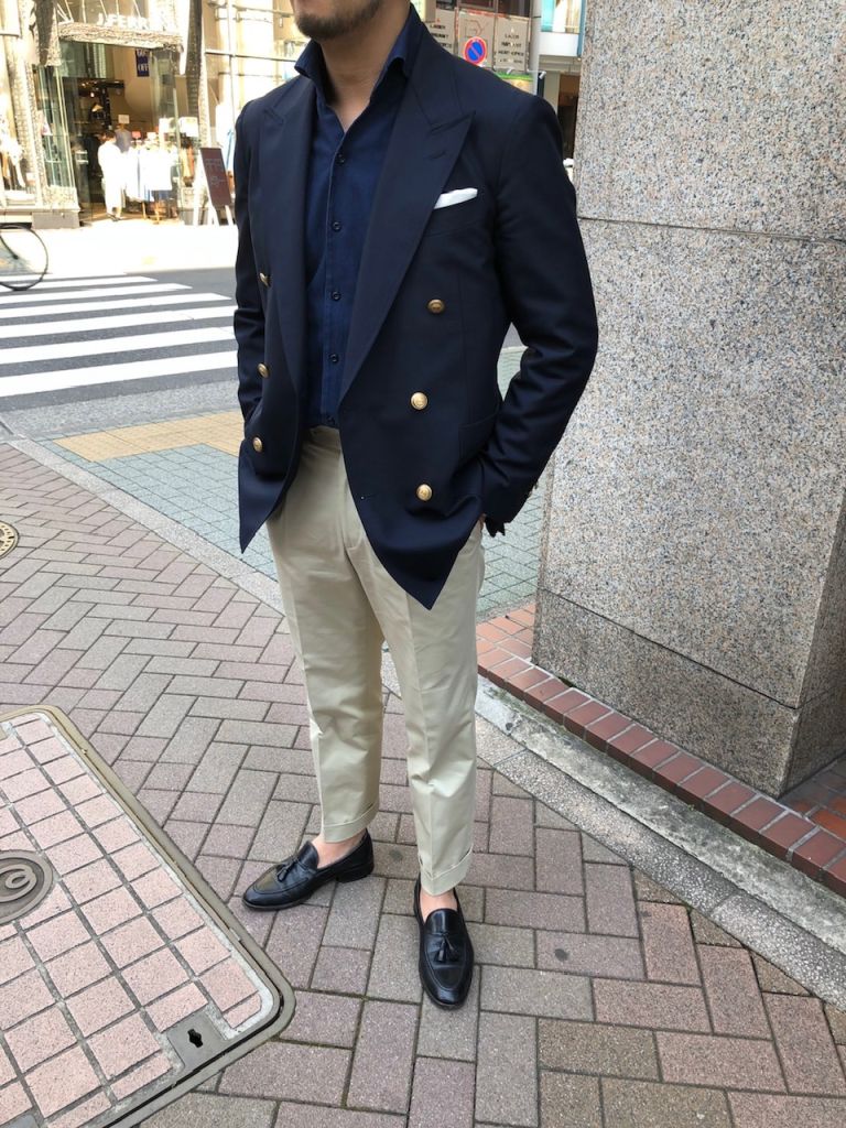 2019→2024】5年振りに紺ブレ作ってみた！【新宿三丁目店】｜オーダー