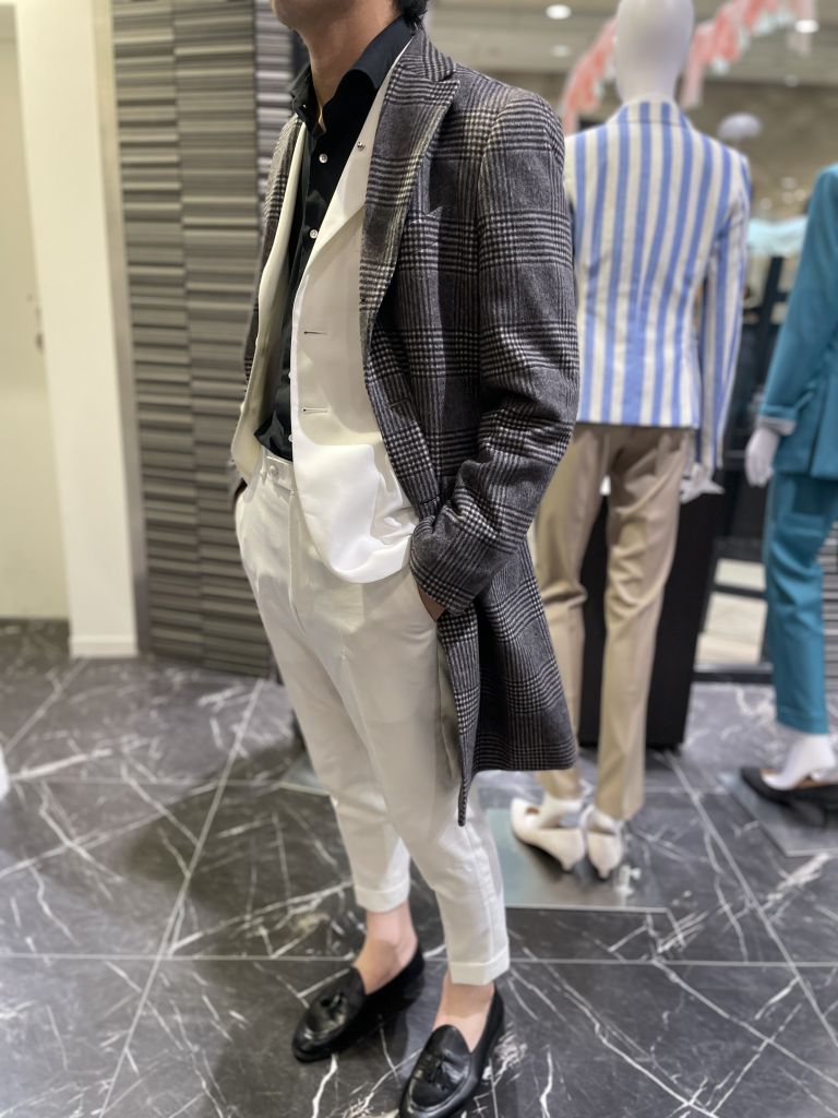 コートもオーダーできちゃう！？【梅田最大 新作・旧作生地 豊富に