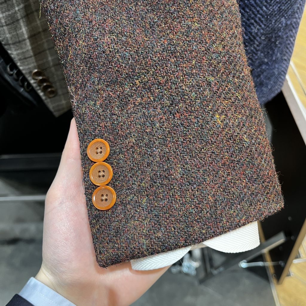 ツイード生地もオーダー始まります！【PremiumMarunouchi本店
