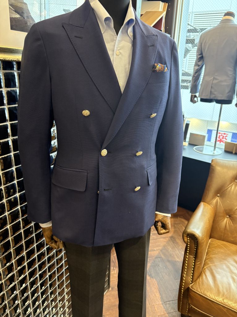 紺ブレ紹介♪【新宿三丁目店】｜オーダースーツならGlobal Style
