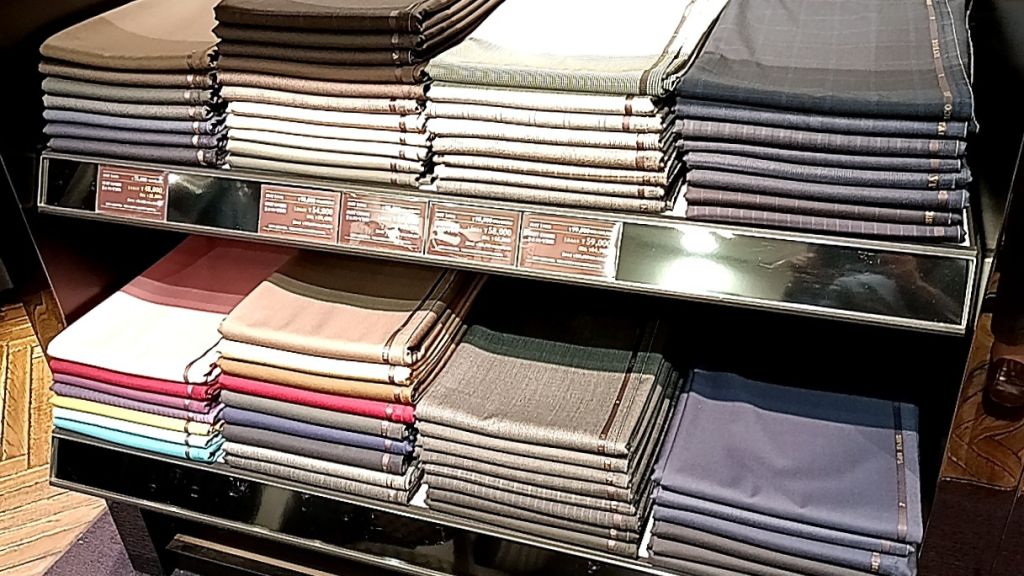 極美品✨銀座グローバルスタイル×カノニコ生地 ダブル オーダースーツ