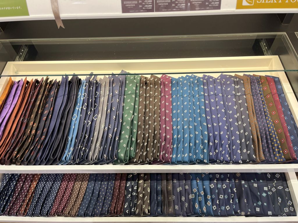 新作ネクタイが入荷しました【PREMIUM神戸三宮店】｜オーダースーツ