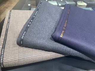 オーダー生地　き　新生地入荷しました。 新作オーダースーツ生地【大阪・梅田・ディアモール大阪店