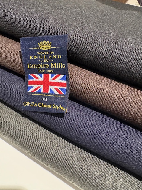 【Y4】冬スーツ カノニコ 120'S チョークストライプ フランネル 定番ですが、着たくなりますね。 | ZERBINO BLOG