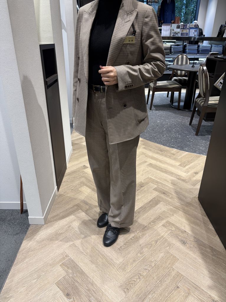 メンズもレディースもダブルスーツ【PREMIUM銀座本店