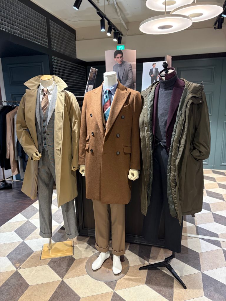 冬の印象はコートで決まる！オーダーで作る最強アウター【大阪本町店