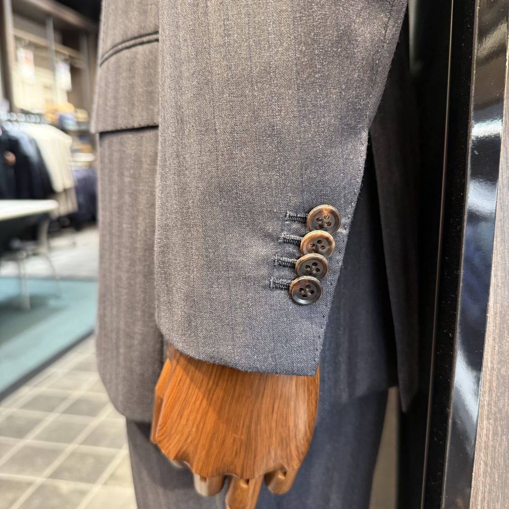本切羽で高級スーツ仕様【東京・PREMIUM表参道店】｜オーダースーツ