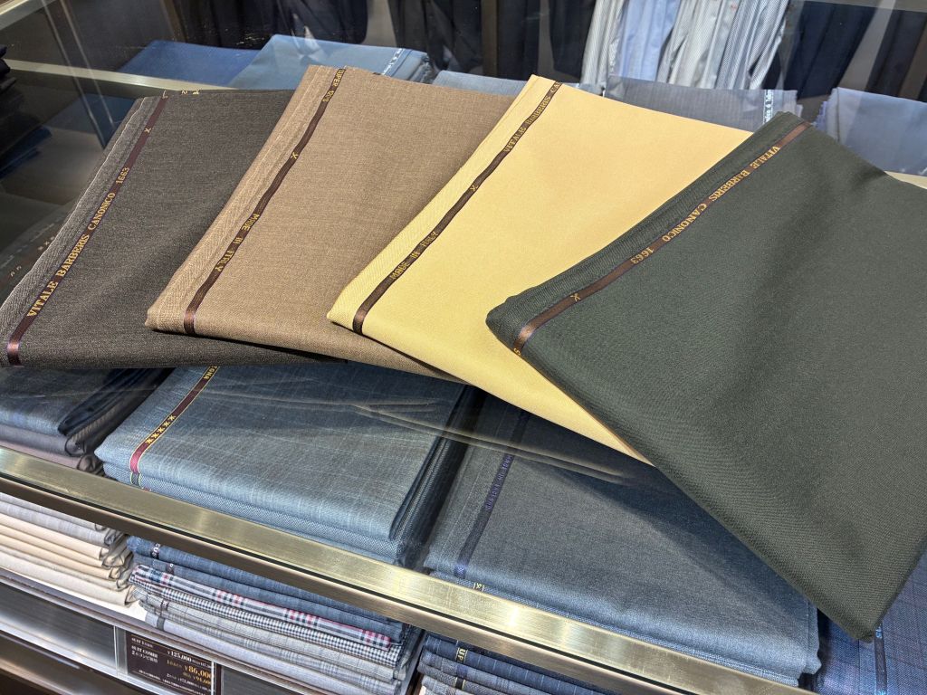 大人気カノニコ 新作春夏生地紹介！（GINZAグローバルスタイル銀座新